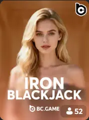 BC Game مصر - Iron Blackjack في BC Game مصر