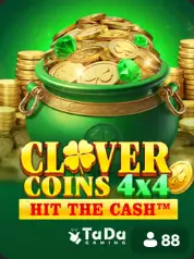 BC Game مصر - Clover Coins 4x4 Hit The Cash في BC Game مصر